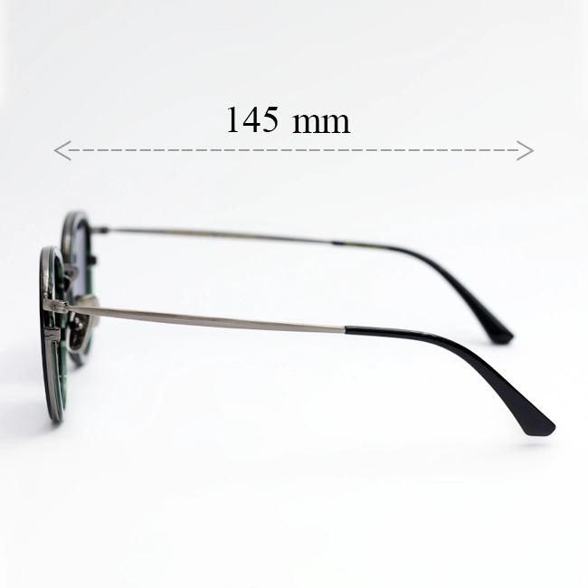 عینک آفتابی زنانه سرجیو مارتینی مدل SA-1431 | فریم بیضی مشکی - تصویر 7