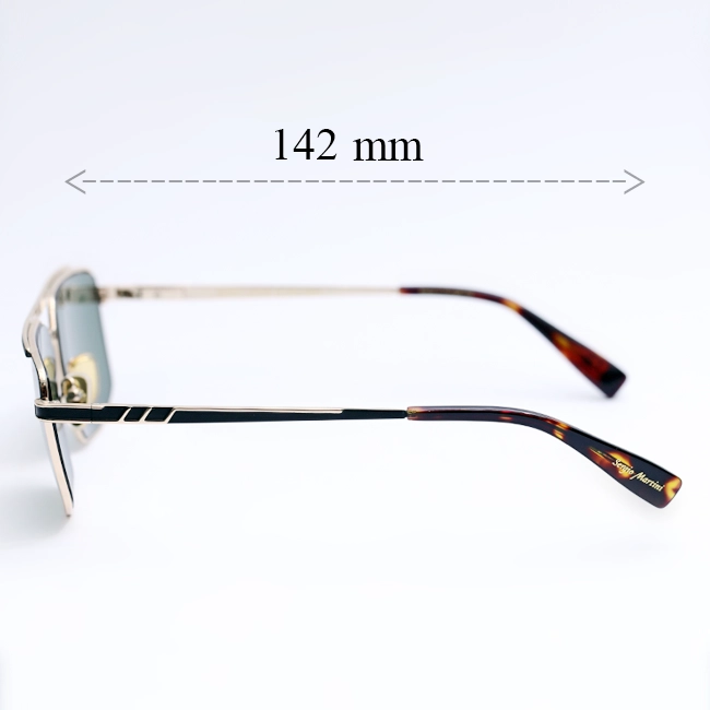 عینک آفتابی مردانه سرجیو مارتینی SA-1721 | فریم طلایی - تصویر 7