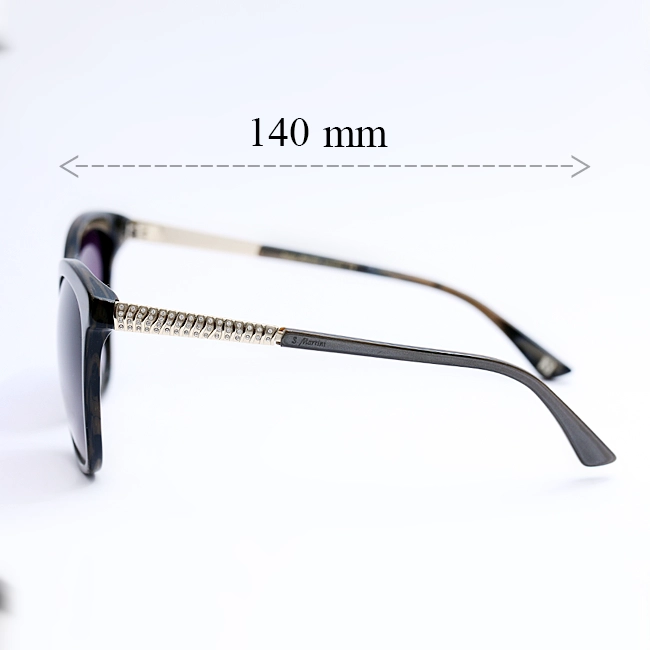 عینک آفتابی زنانه سرجیو مارتینی مدل SA-336 | فریم کائوچویی دودی - تصویر 8