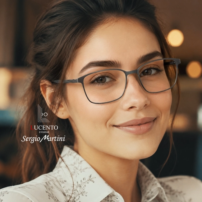 عینک طبی زنانه سرجیو مارتینی SM-1952 | فریم تیتانیوم اصل + گارانتی لوسنتو
