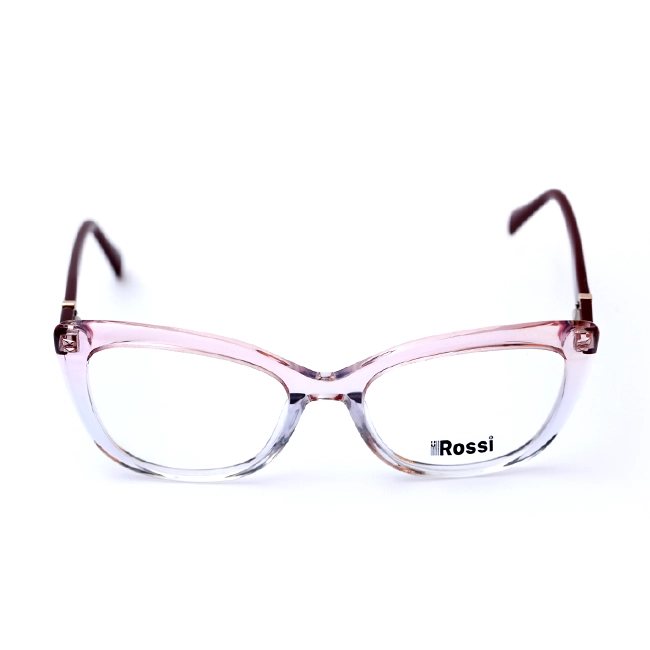 فریم عینک طبی زنانه ROSSI مدل TF6513 | رنگ یاسی کمرنگ | کائوچو سبک و ارگونومیک - تصویر 2