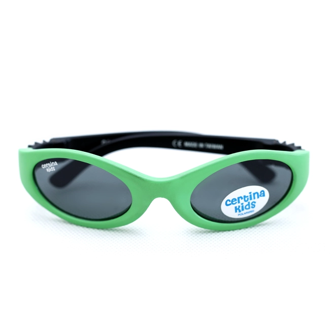 عینک آفتابی Certina Kids مدل CK-Flexi 104 | فریم سیلیکونی نشکن، عدسی UV400 پولاریزه ( مناسب ۱-۴ سال ) - تصویر 2