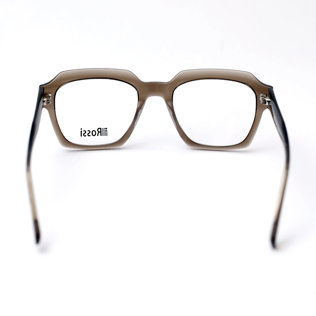 عینک طبی مردانه ROSSI HA504 | فریم ویفری کائوچو قهوهای - تصویر 3