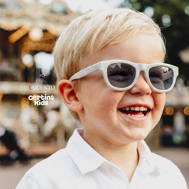 عینک آفتابی کودک Certina Kids مدل CK-Flexi 111 | سیلیکونی نشکن و منعطف، عدسی UV400 پولاریزه ( مناسب ۱-۴ سال )