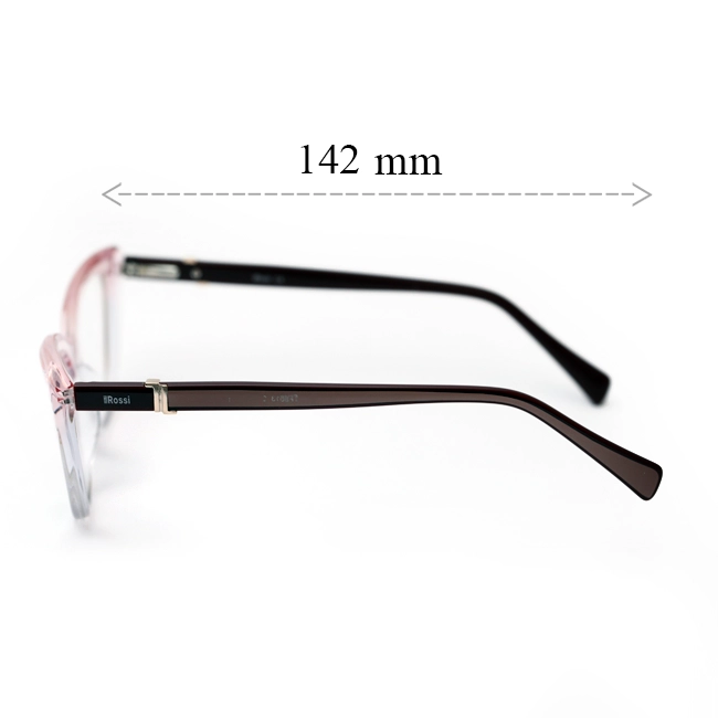 فریم عینک طبی زنانه ROSSI مدل TF6513 | رنگ یاسی کمرنگ | کائوچو سبک و ارگونومیک - تصویر 7