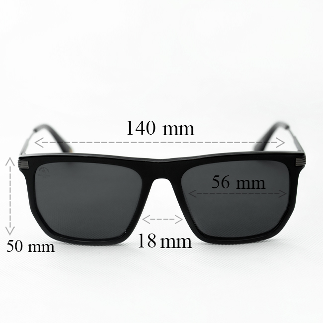 عینک آفتابی مردانه SANTA BARBARA مدل SB1117 | پلاریزه UV400 - تصویر 8