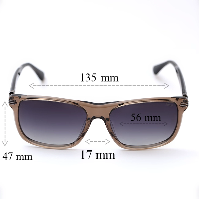 عینک آفتابی مردانه ROSSI مدل 4825 | UV400 و پولاریزه - تصویر 6