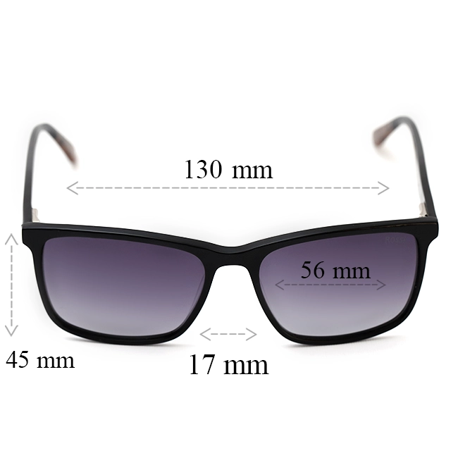 عینک آفتابی مردانه ROSSI مدل 1097MS | پولاریزه UV400 - تصویر 6
