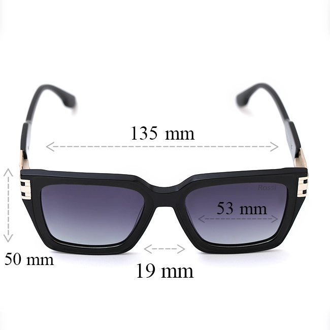 عینک آفتابی یونیسکس ROSSI مدل 9622 | پولاریزه UV400 - تصویر 6