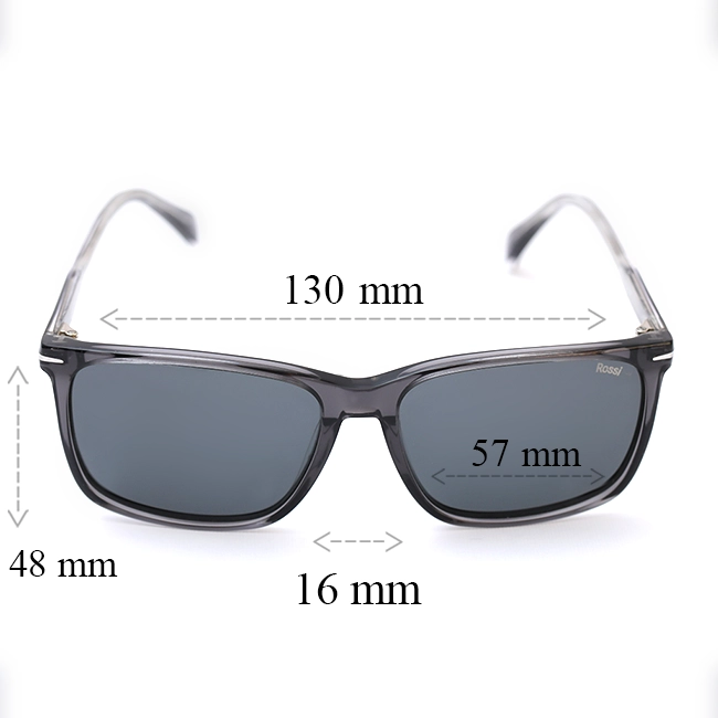عینک آفتابی مردانه ROSSI مدل DB1145/G/S | پولاریزه UV400 - تصویر 6