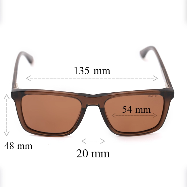 عینک آفتابی ROSSI مدل R115 | مردانه، UV400 و پولاریزه - تصویر 6