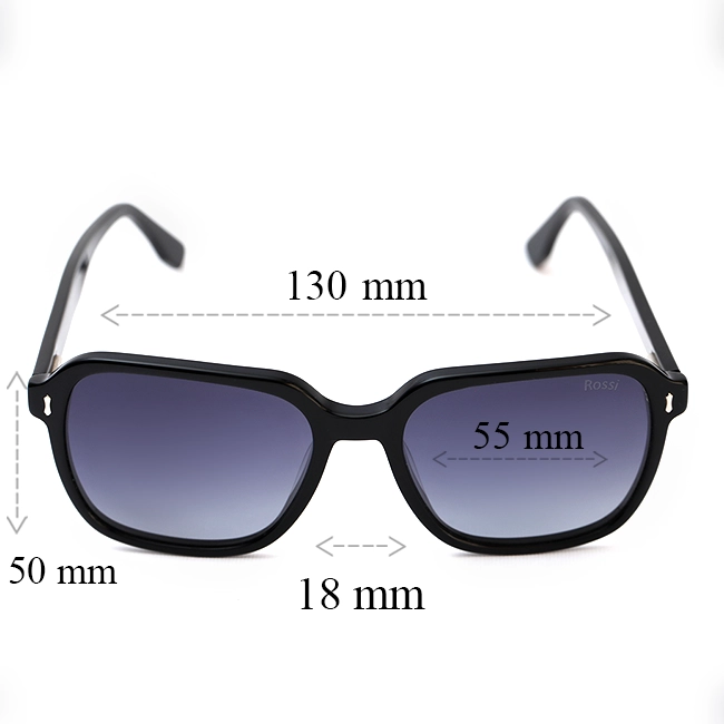عینک آفتابی ROSSI مدل 12652MS | یونیسکس، UV400 و پولاریزه - تصویر 6